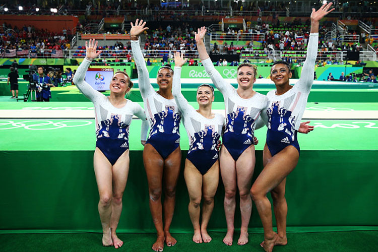 Fifth Place Finish For Gb Women S Gymnastics Team In Rio British Gymnastics