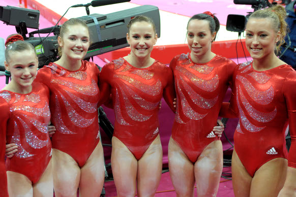 london olympic gymnastics women